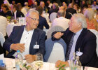 Herrmann am Tisch im Gespräch mit Gerhard Wöhrl, GWC GmbH