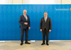 Innenminister Joachim Herrmann und rumänischer Innenminister Lucian Bode