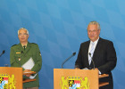 Innenminister Joachim Herrmann hat eine erste stark positive Bilanz des G7-Einsatzes der Polizei gezogen.