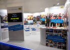 Unser Messestand zur Kampagne "Doppelt engagiert" auf der Heim und Handwerk Messe.